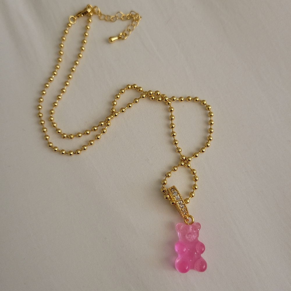 JTG Jewelry Gummy Bear Necklace